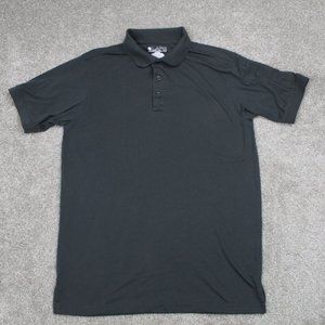 LAPG OPPOLO Polo Shirt Men Large Gray Operator Tactical Poly/Cotton S/S Pullover